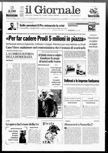 Il giornale : quotidiano del mattino